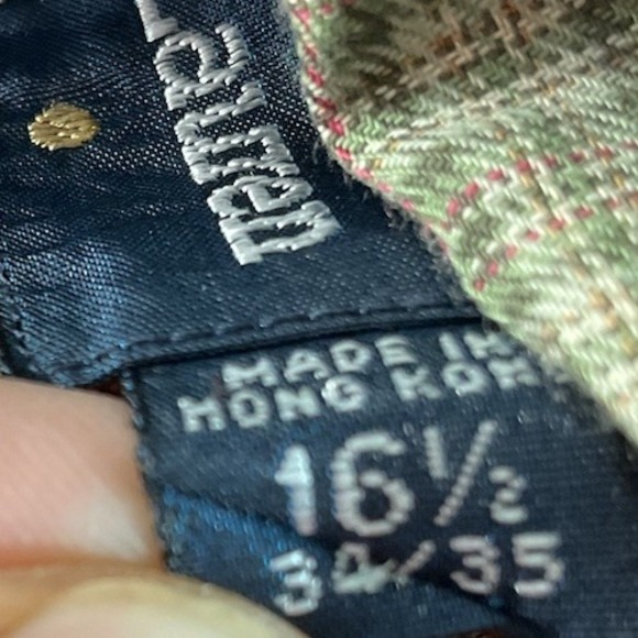 Ralph Lauren‎ Men's Yarmouth Button-Down Down Long Sleeve,  16 1/2 34/35 Large - Picture 5 of 6